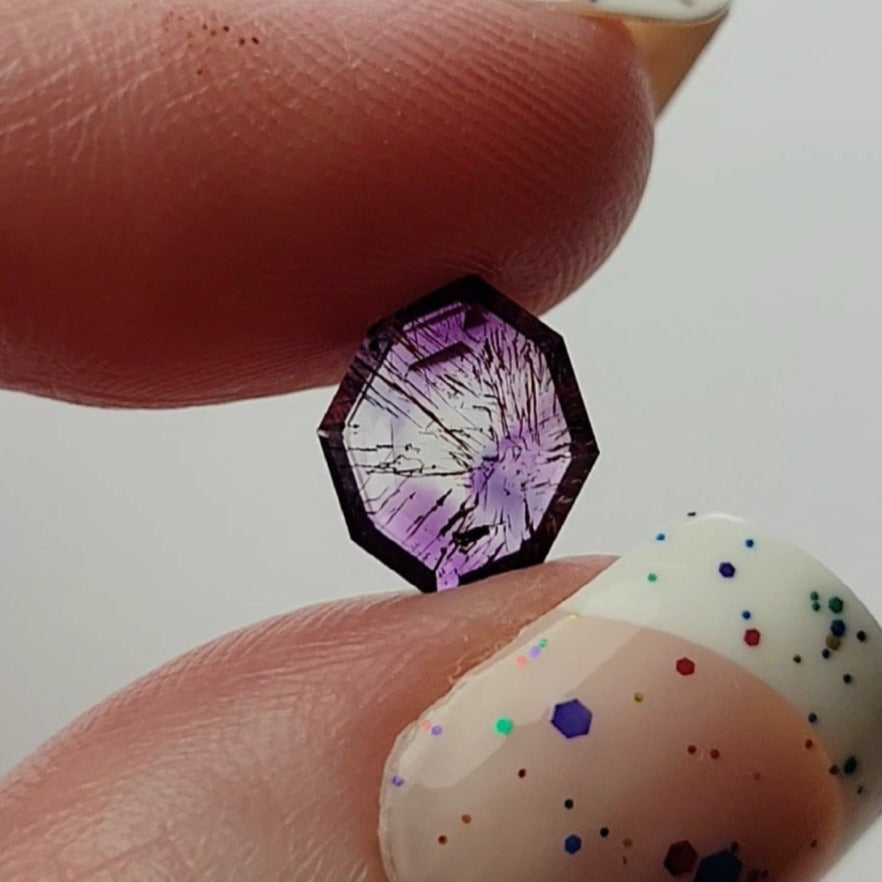 Stained Glass Amethyst