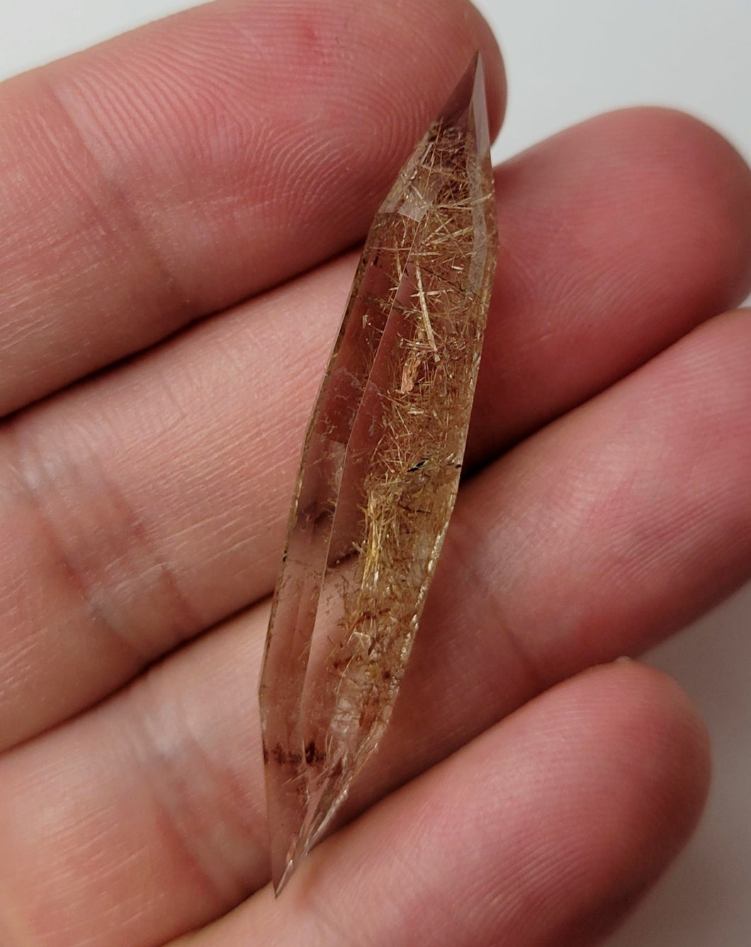 Rutile Quartz Icepick Tablet