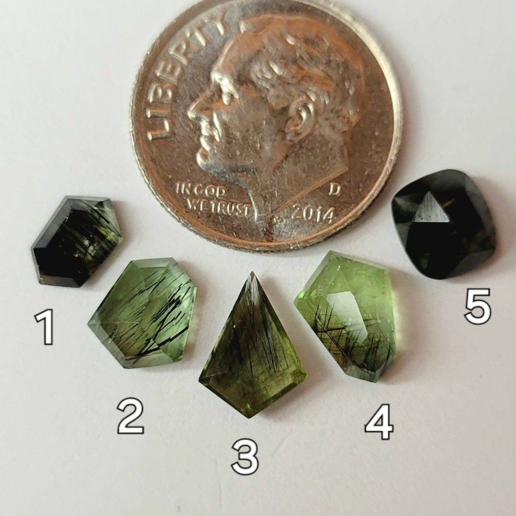 Peridot with Ludwigite